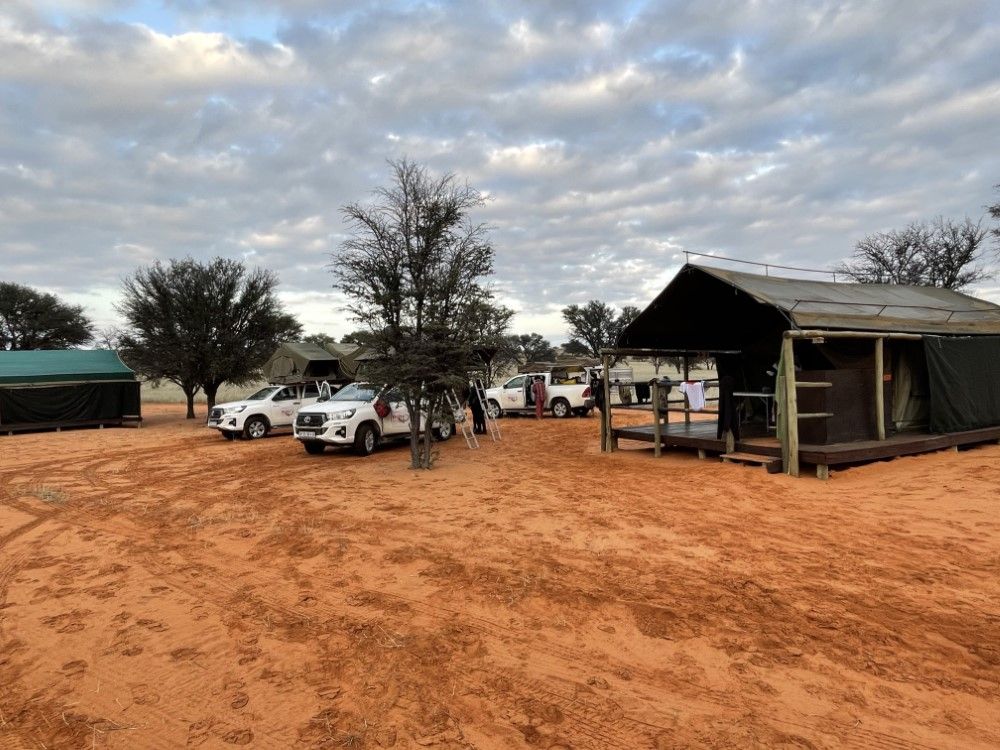 The tented camp — Erin Game Ranch