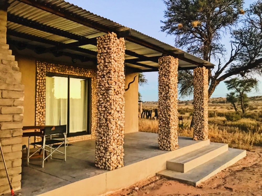 The chalet stoep at dusk — Gemsbokkie