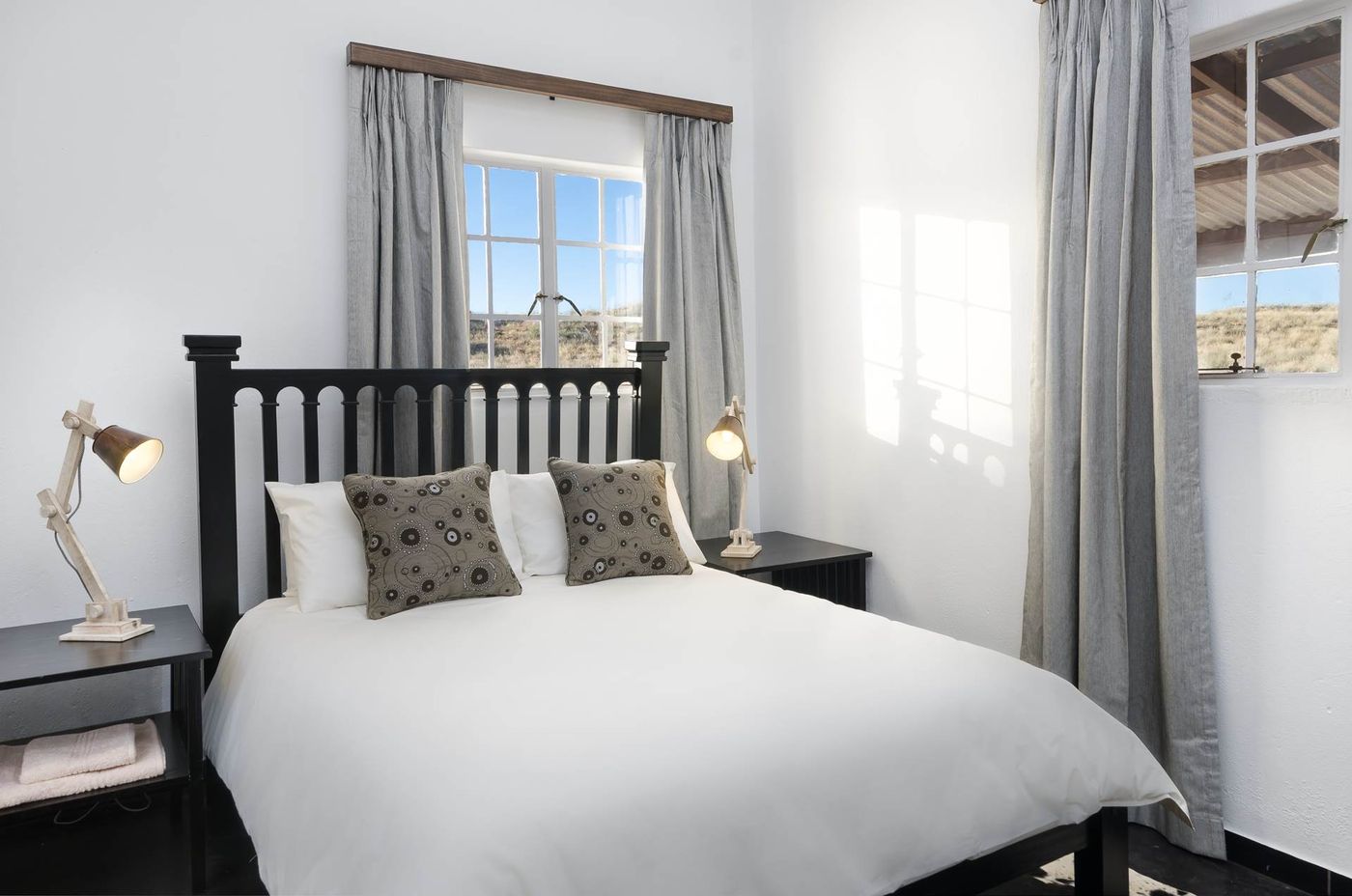 A bedroom — Kalahari Farmstead & Cottage