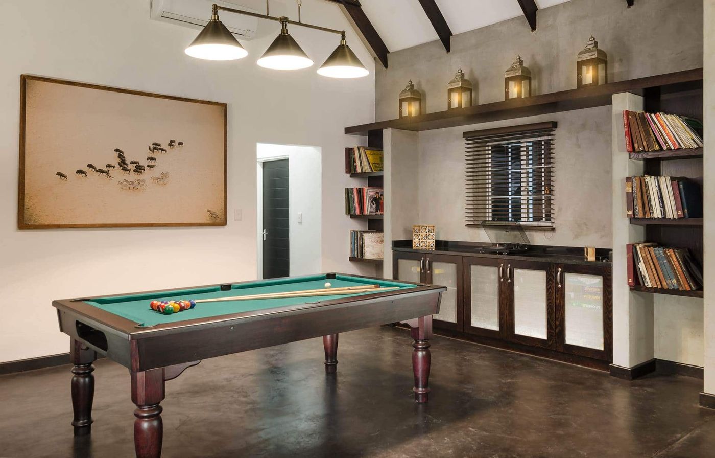 The pool table — Kalahari Farmstead & Cottage