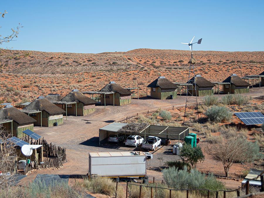 The camp — Kalahari Goerapan Lodge