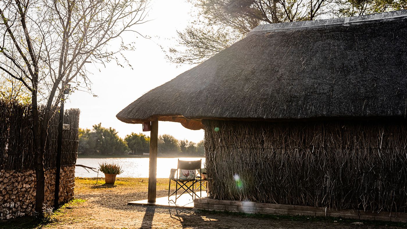 The reed hut — Kalahari Guesthouse & Farmstall