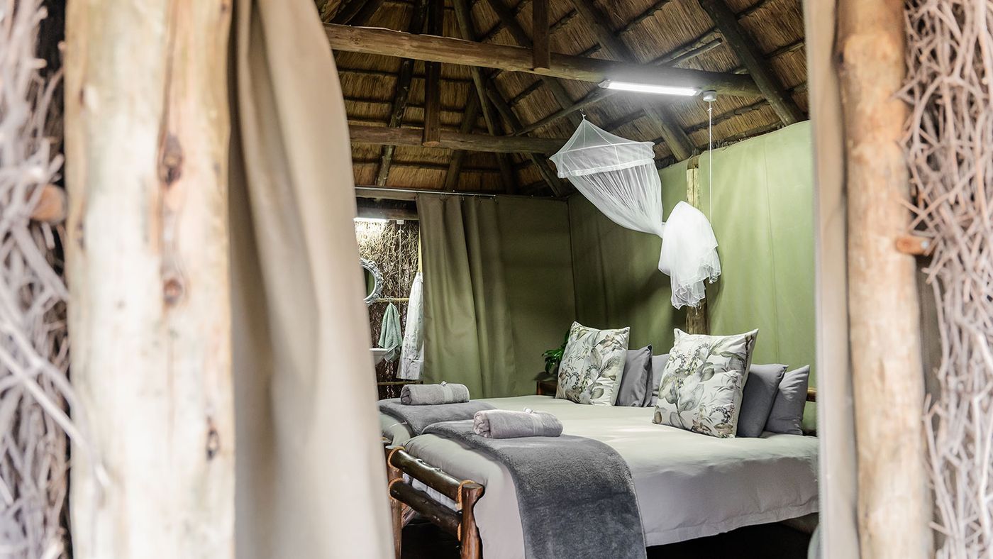 The tented room — Kalahari Guesthouse & Farmstall