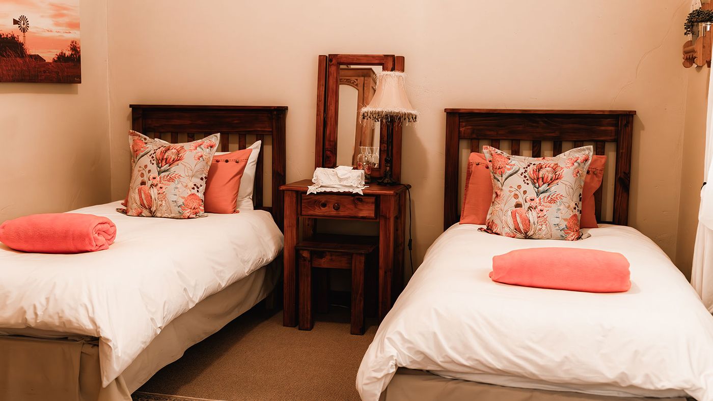 The twin room — Kalahari Guesthouse & Farmstall
