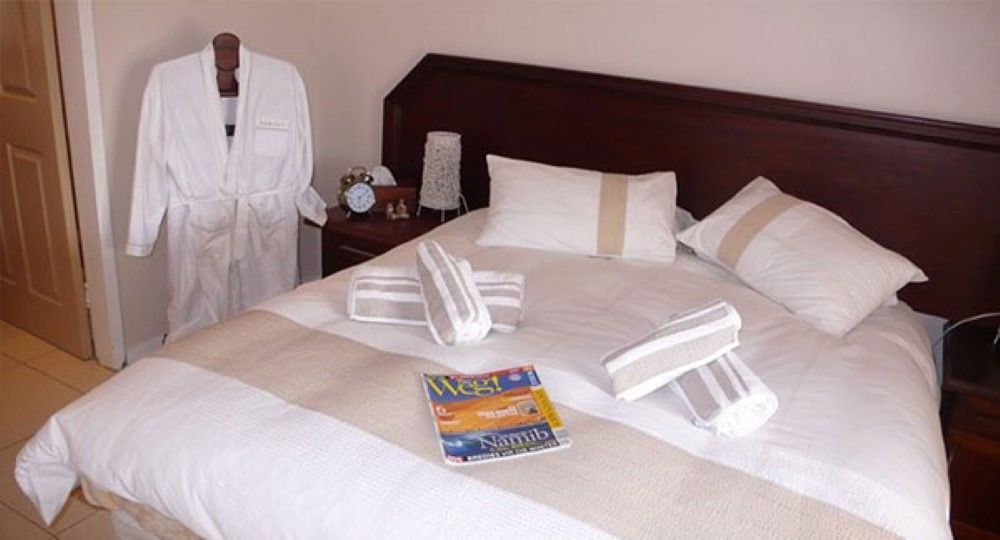 A bedroom at the guest house — Kgalagadi Guest House