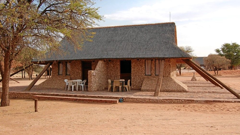 A rest camp in the park — Kgalagadi Transfrontier Park