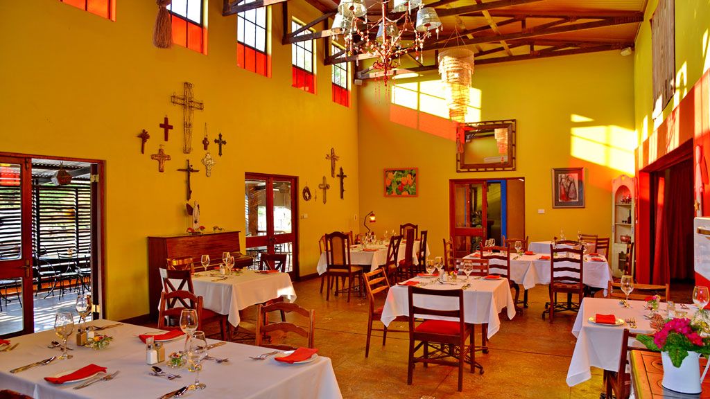 The dining room — Van Zylsrus Hotel