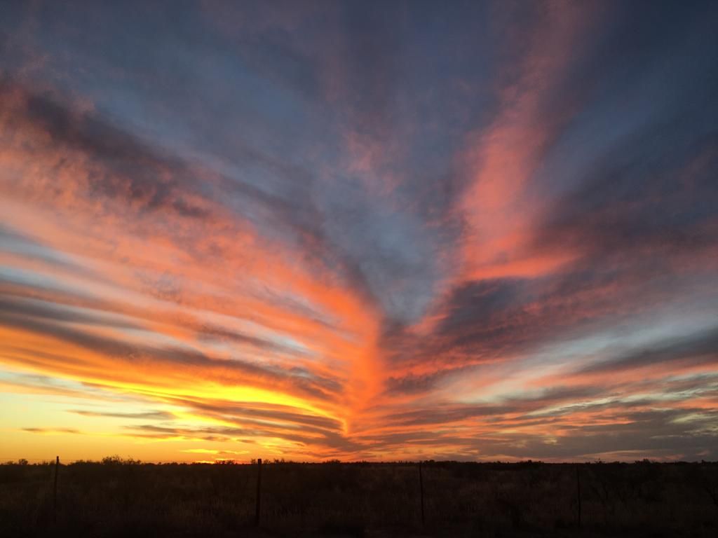 Kalahari sky — Van Zylsrus Hotel