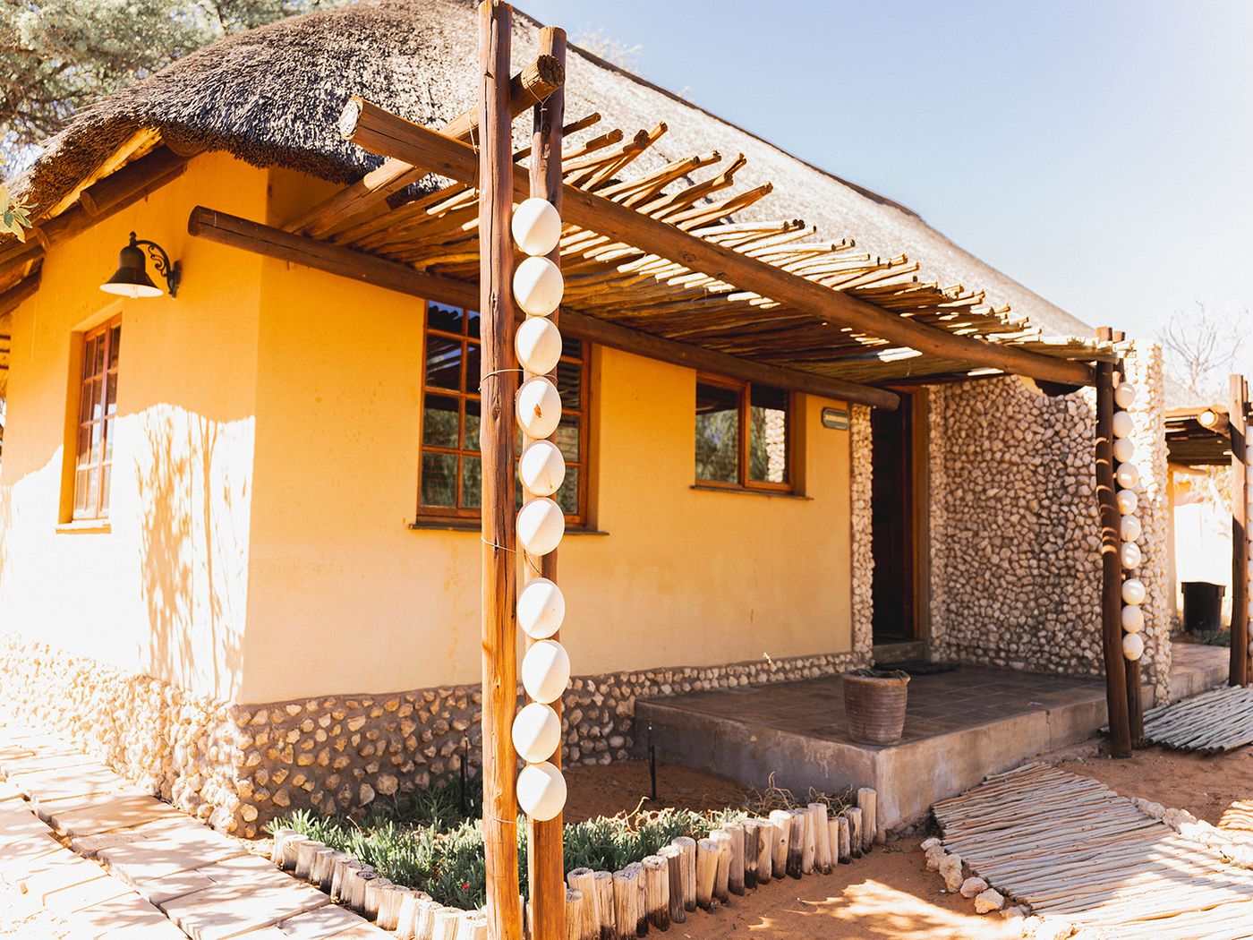 The pergola — Vischgat Game Farm