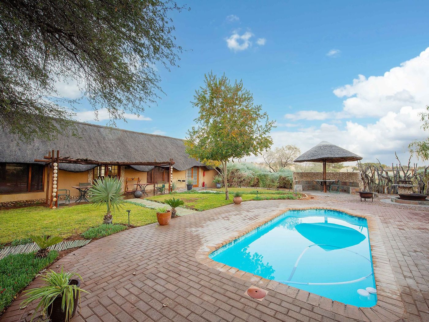 The pool — Vischgat Game Farm