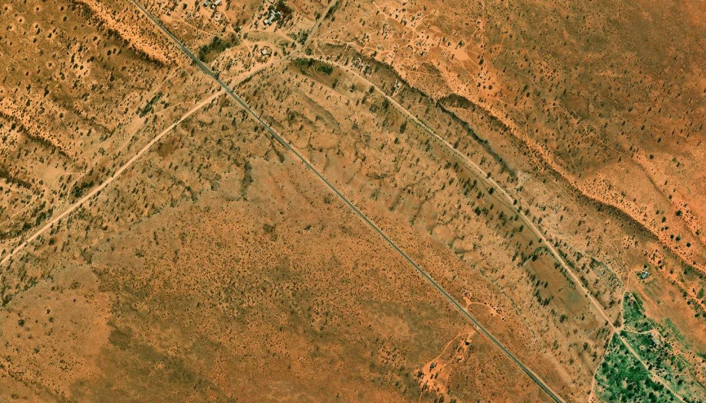 Satellite view of the ground at Boesmansrus