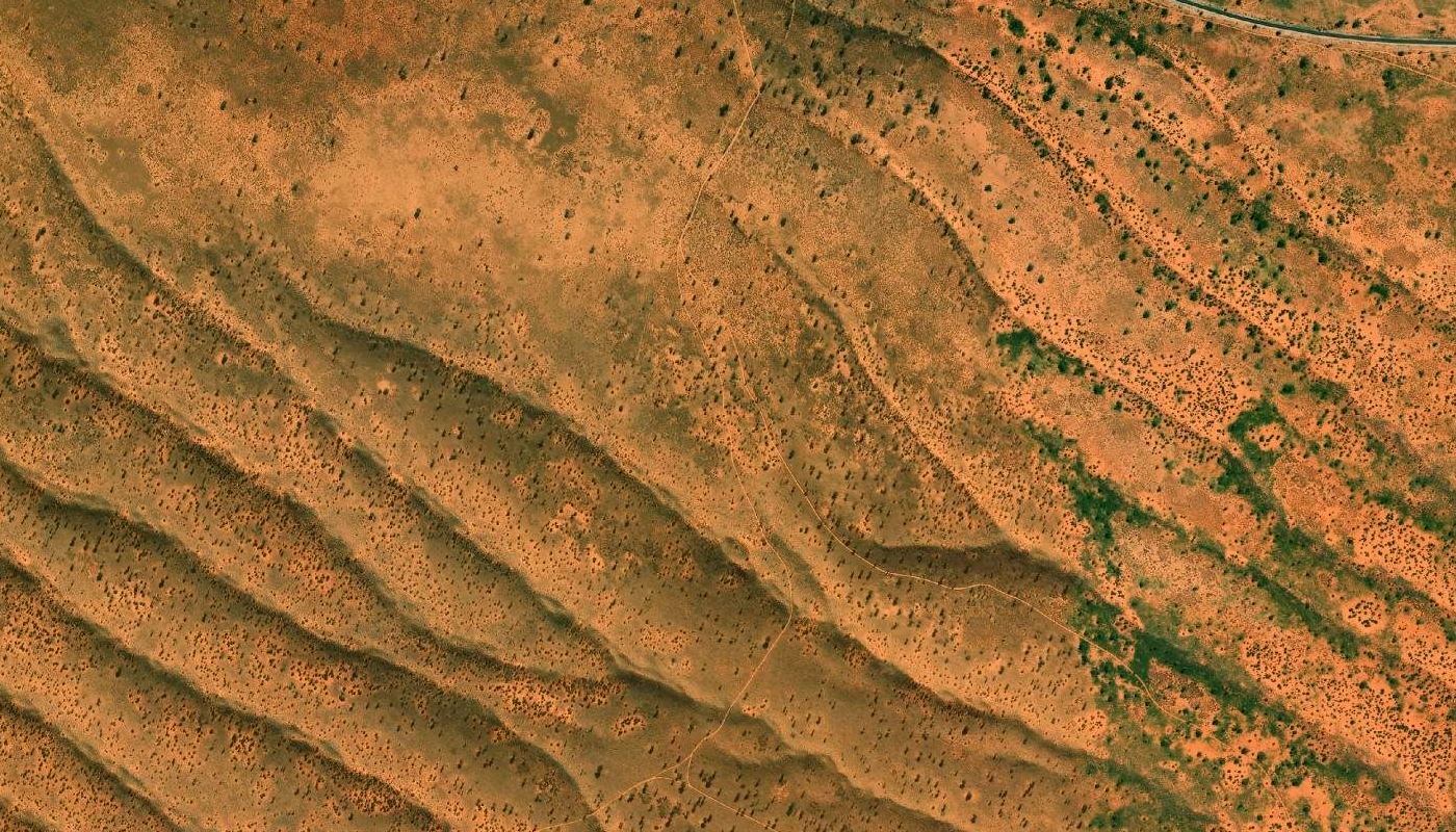Satellite view of the ground at Erin Game Ranch