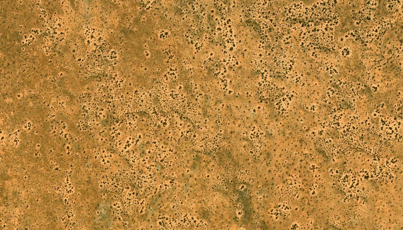 Kalahari terrain from above