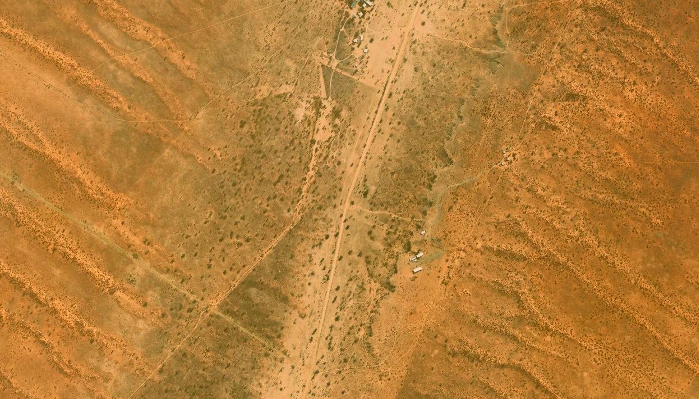 Satellite view of the ground at Loch Maree Guest Farm & Field Camp