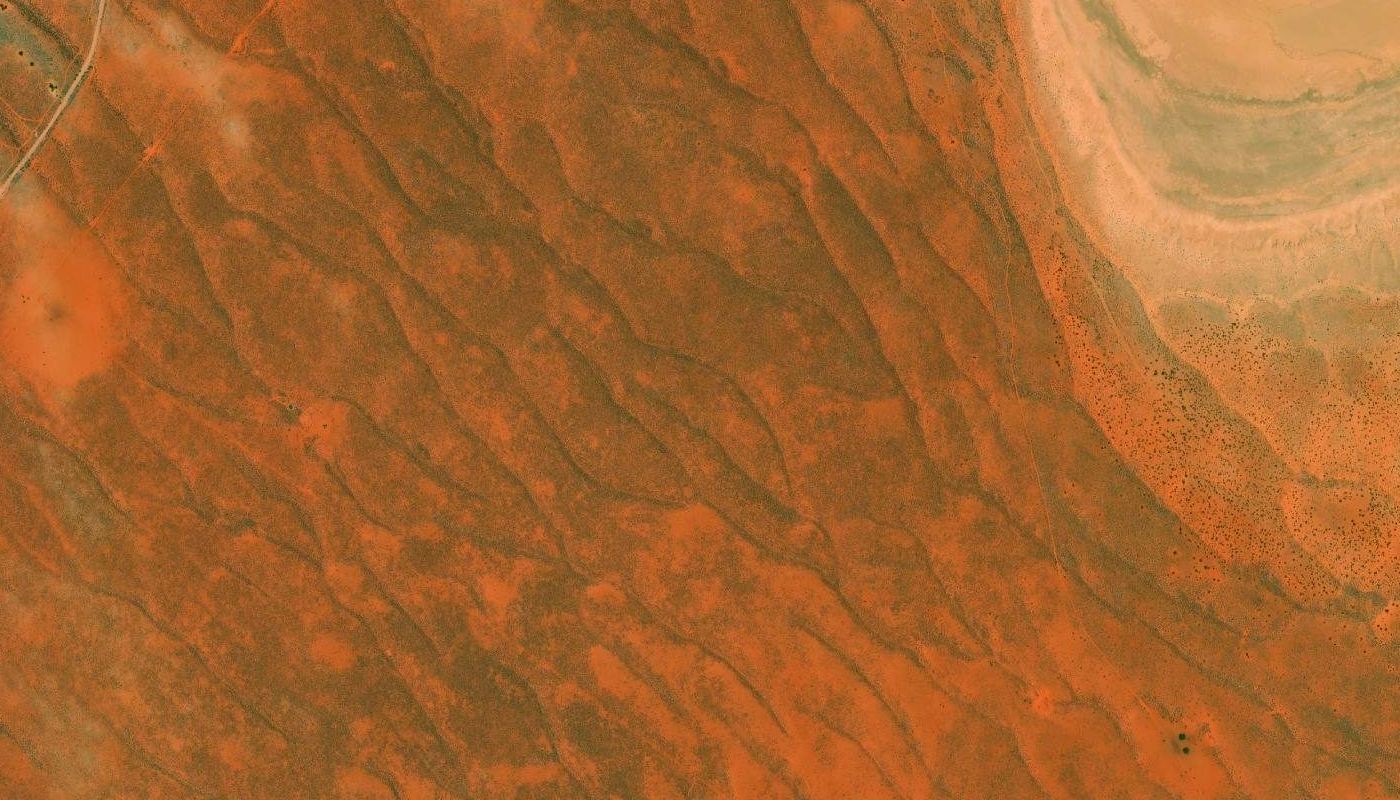 Satellite view of the ground at Ratelpan